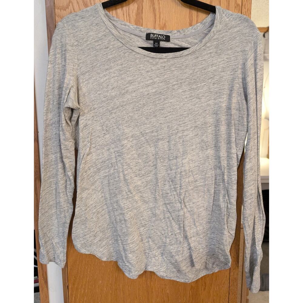 🌼Women's Small Buffalo David Button Long Sleeve Tee